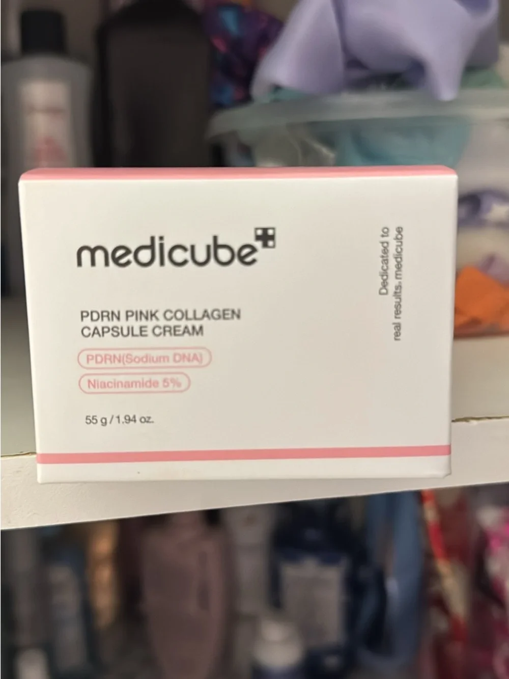 Medicube PDRN Pink Collagen Capsule Cream - Pink